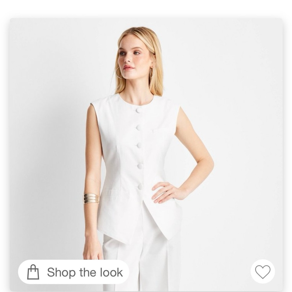 Vest white brand new!!! Size 00